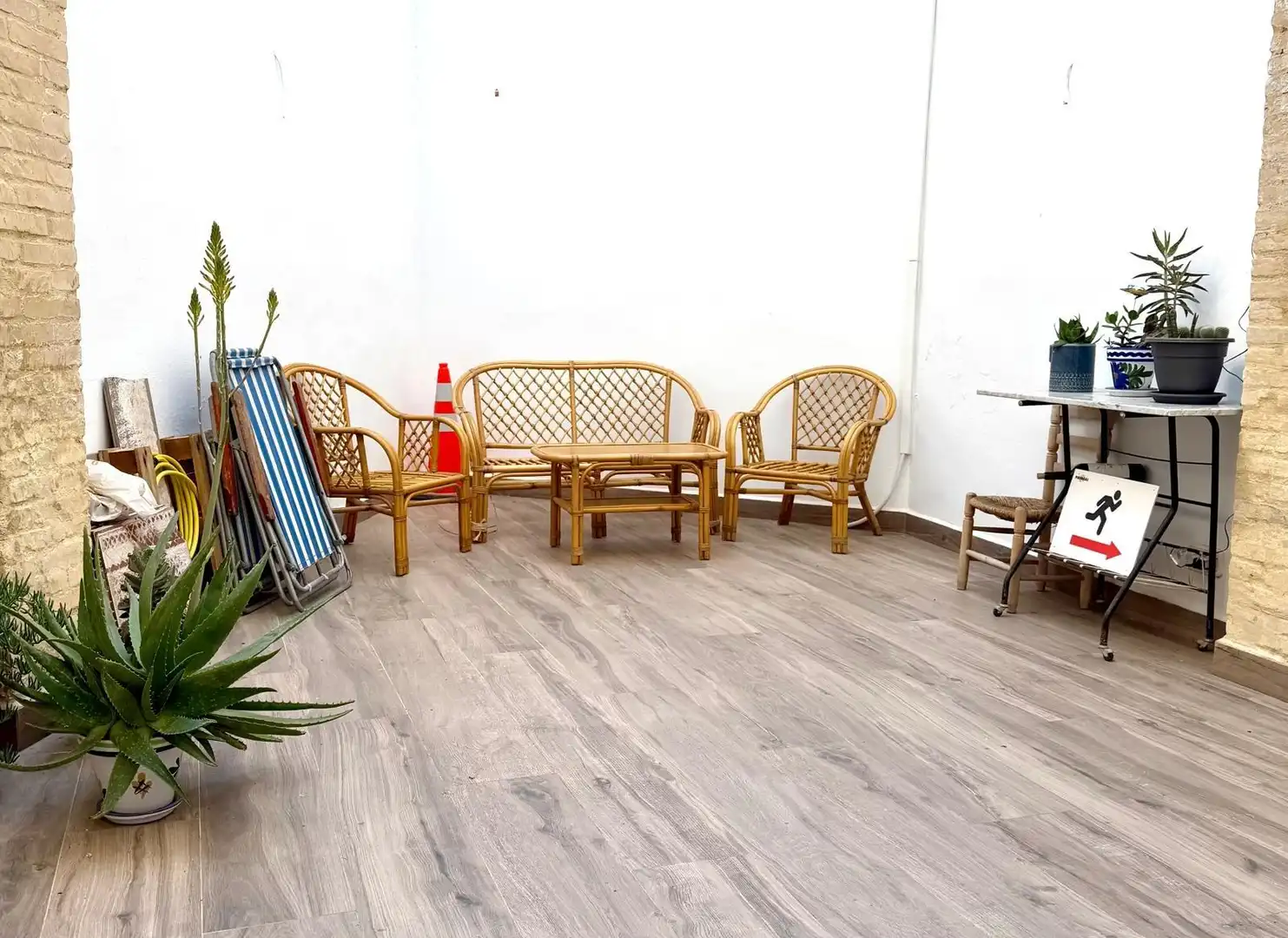 Terrasse von Erdgeschoss zum Verkauf in Valencia mit Klimaanlage, Heizung und Terrasse