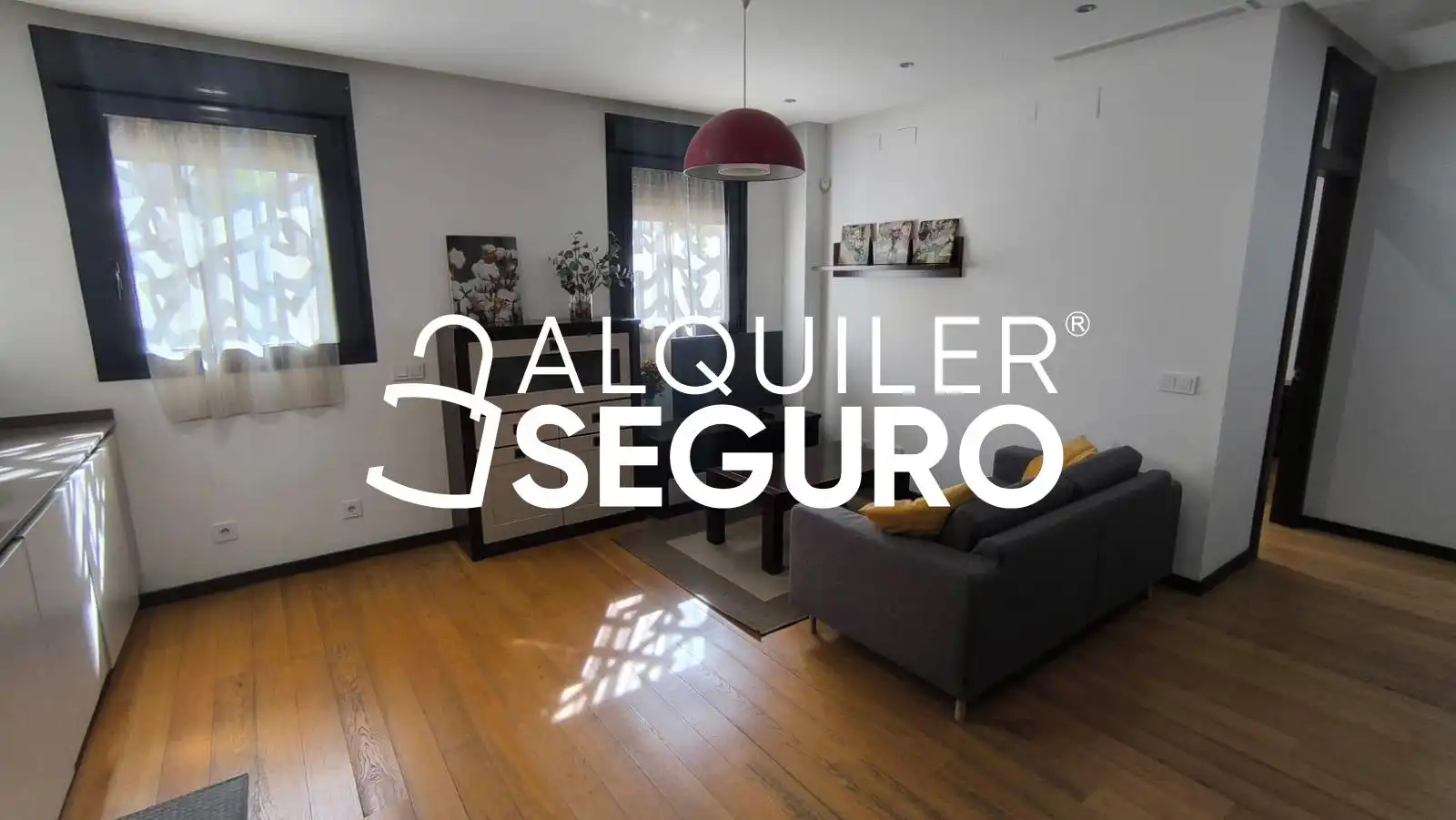 Sala de estar de Piso de alquiler en Sevilla con Aire acondicionado, Calefacción y Amueblado