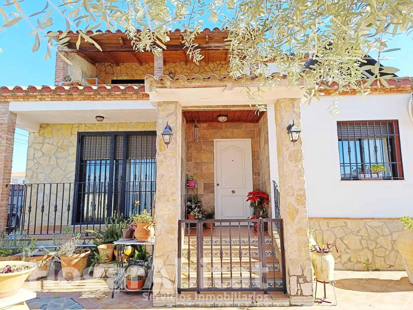 Außenansicht von Haus oder Chalet zum Verkauf in Castellón de la Plana / Castelló de la Plana mit Klimaanlage, Privatgarten und Terrasse