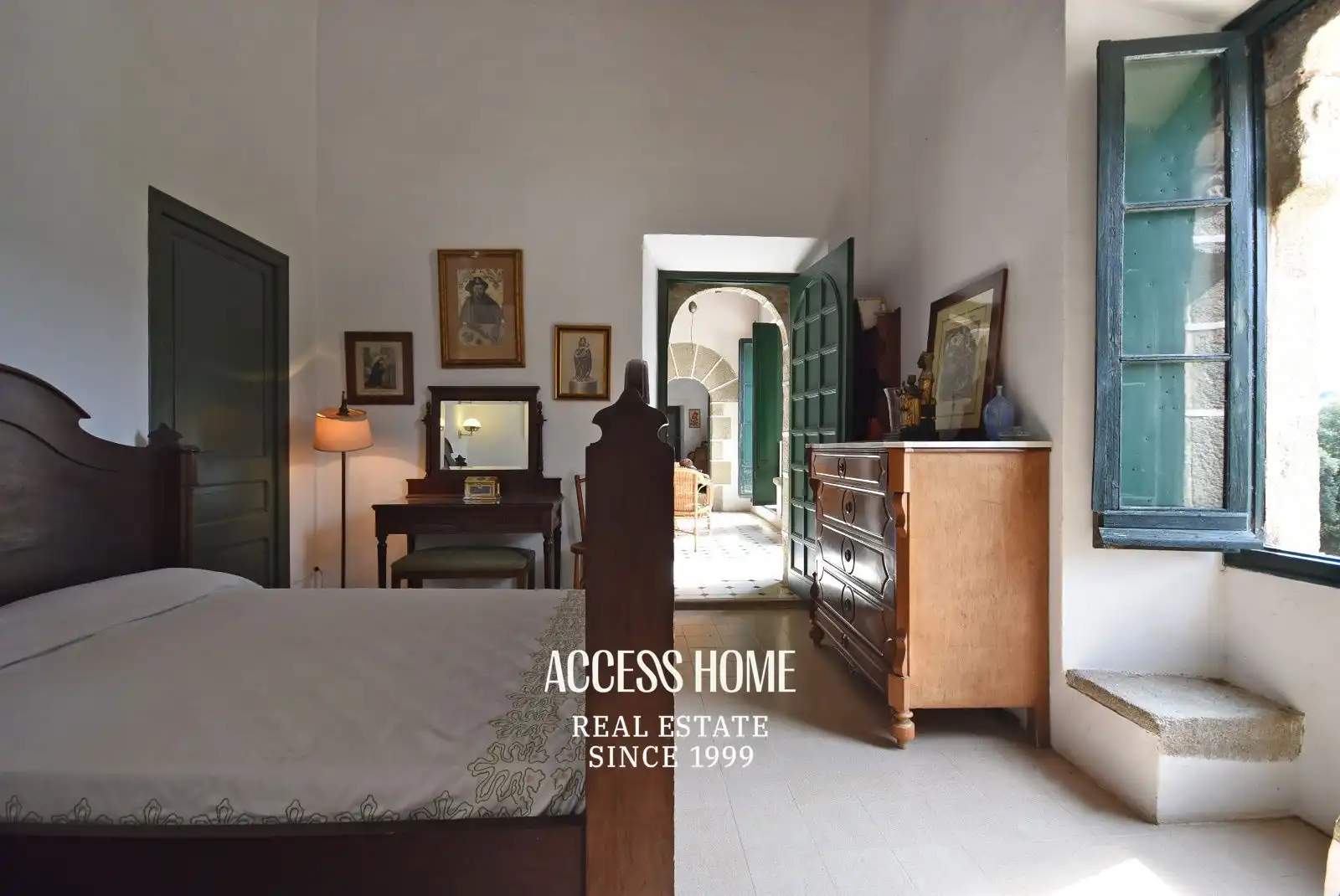 Schlafzimmer von Country house zum Verkauf in Argentona mit Heizung