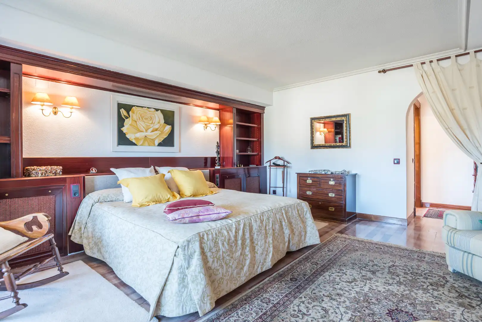 Bedroom of Houses for sale in Collado Villalba  with Air Conditioner, Heating and Private garden