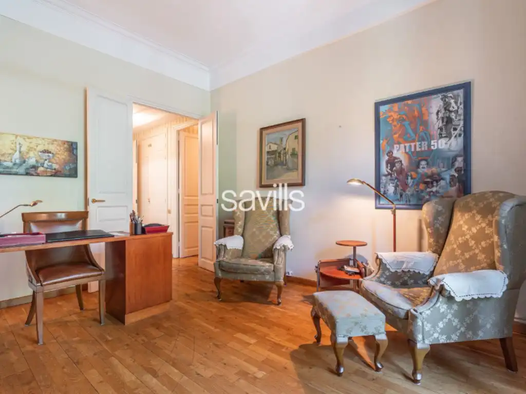 Sala d'estar de Apartament en venda en Barcelona amb Aire condicionat, Terrassa i Balcó