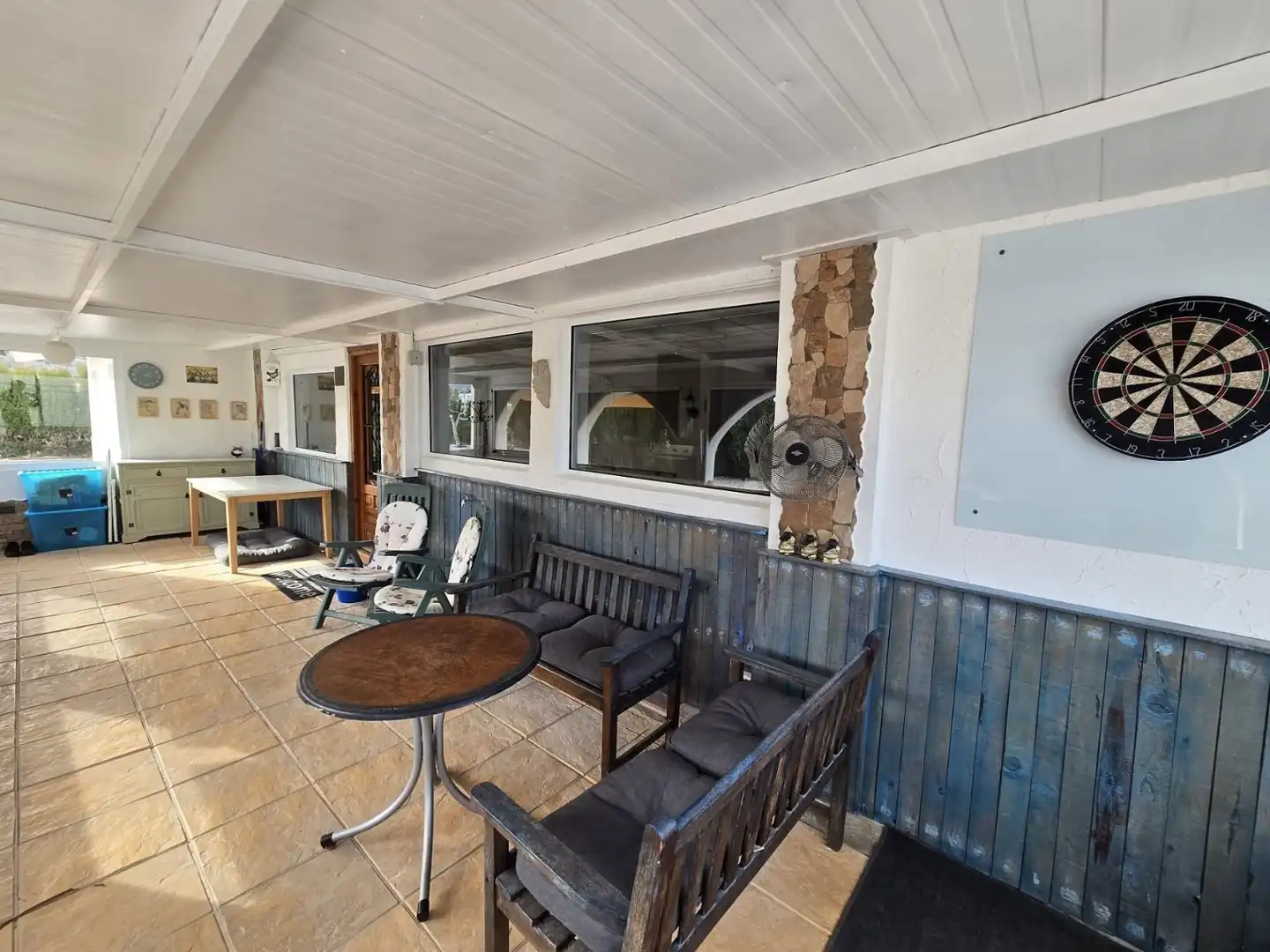 Terraza de Casa o chalet en venta en Villena con Jardín privado, Terraza y Piscina