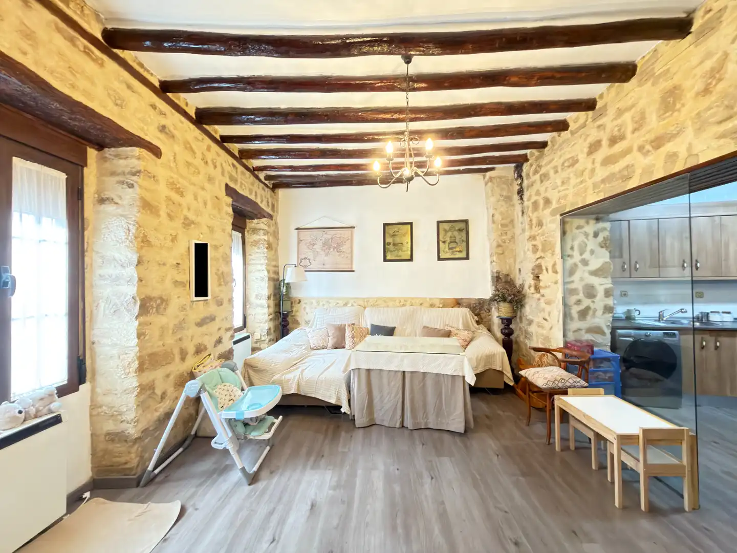 Wohnzimmer von Haus oder Chalet zum Verkauf in Úbeda mit Heizung, Terrasse und Abstellraum