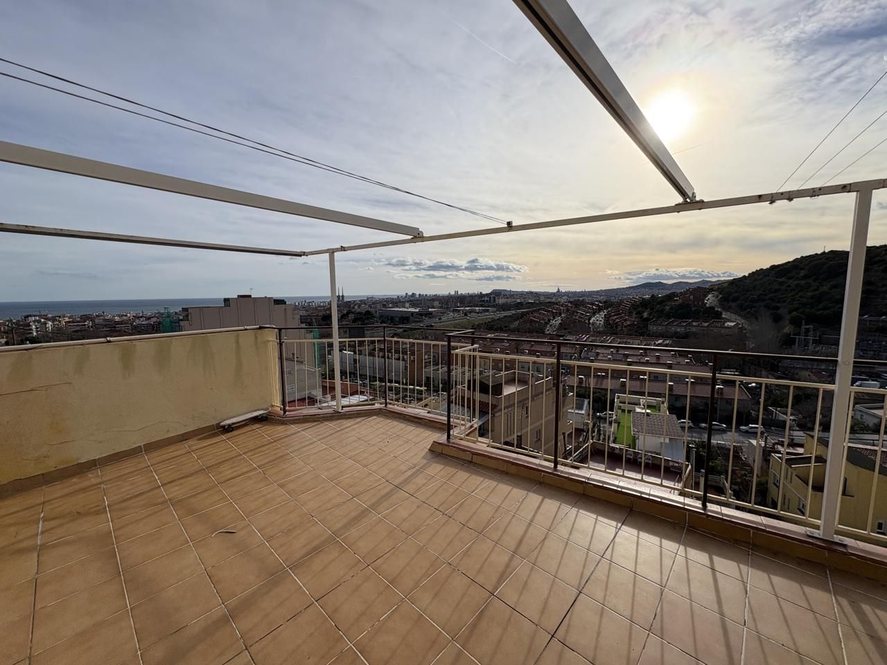 Terrace of Flat for sale in Badalona  with Air Conditioner and Terrace