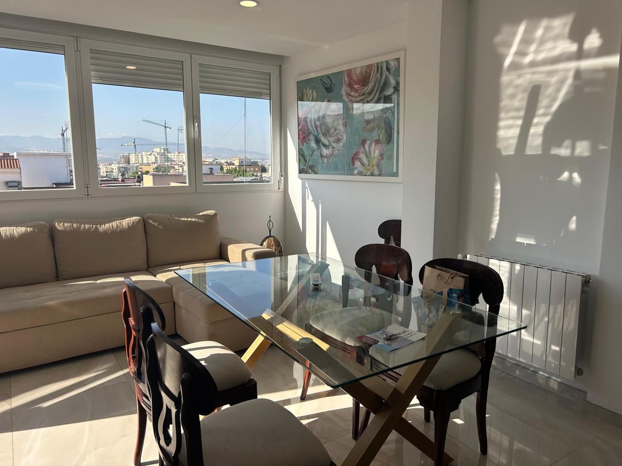 Dining room of Flat to rent in  Granada Capital