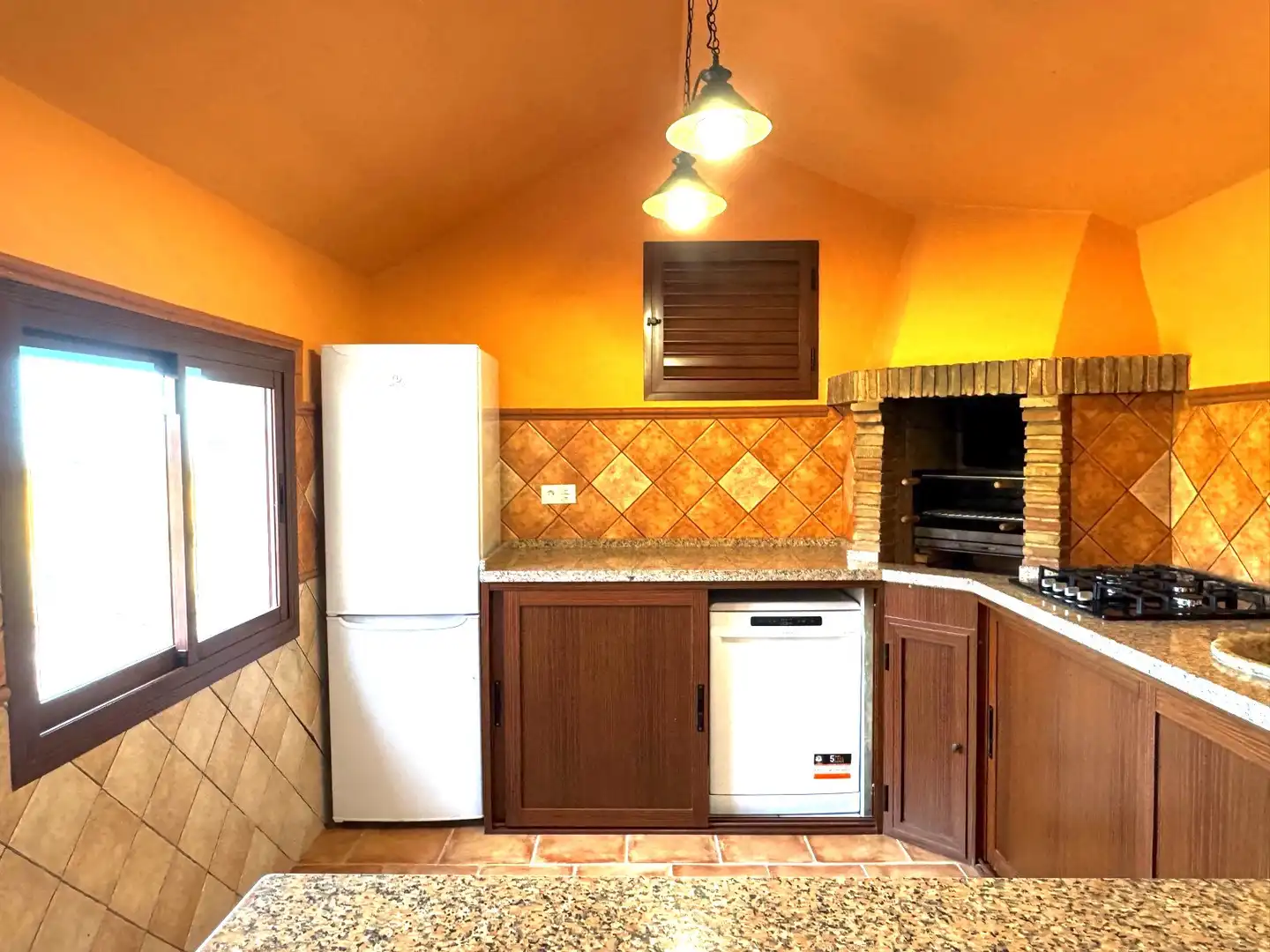Kitchen of Houses for rent in Casares  with Air Conditioner, Private garden and Terrace