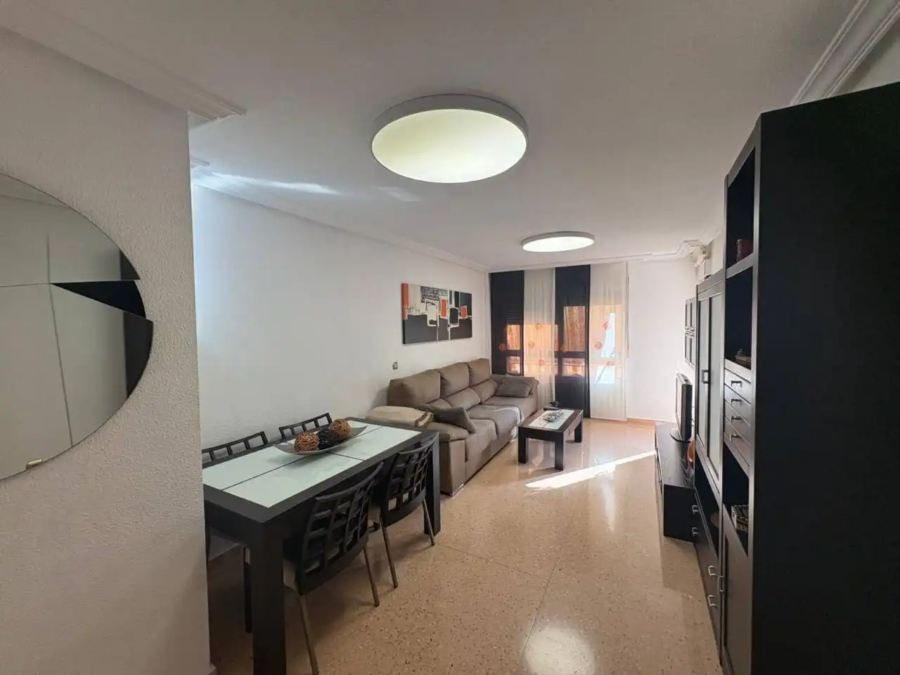 Sala d'estar de Pis en venda en Alicante / Alacant amb Calefacció i Balcó