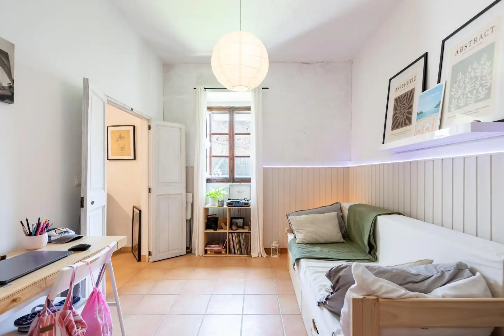 Sala de estar de Casa adosada en venta en Ariany con Aire acondicionado, Jardín privado y Terraza