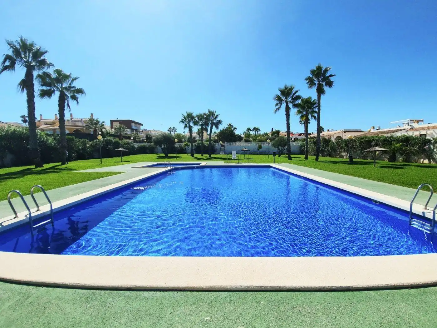 Swimming pool of Houses for sale in Santa Pola  with Private garden, Terrace and Furnished