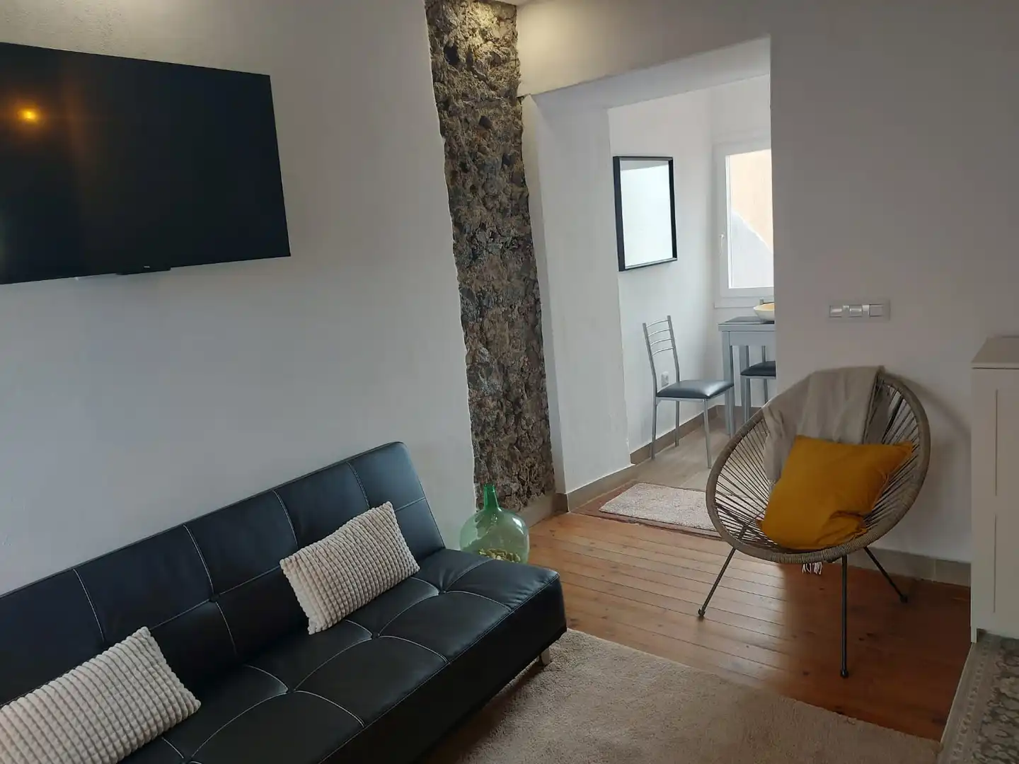 Sala d'estar de Casa o xalet en venda en Valverde (Santa Cruz de Tenerife) amb Terrassa, Moblat i Forn