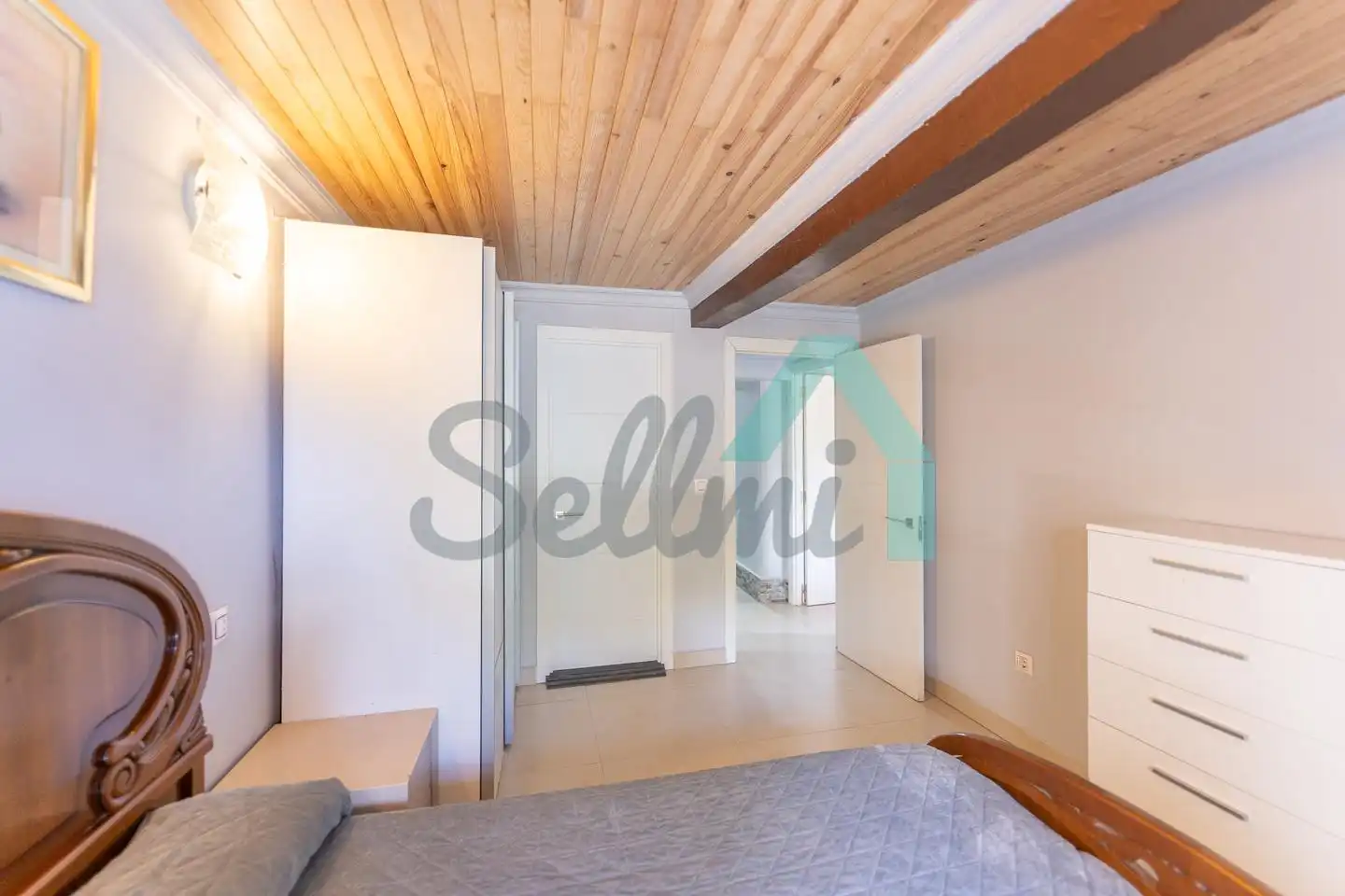 Bedroom of Houses for sale in Coaña  with Heating, Terrace and Furnished
