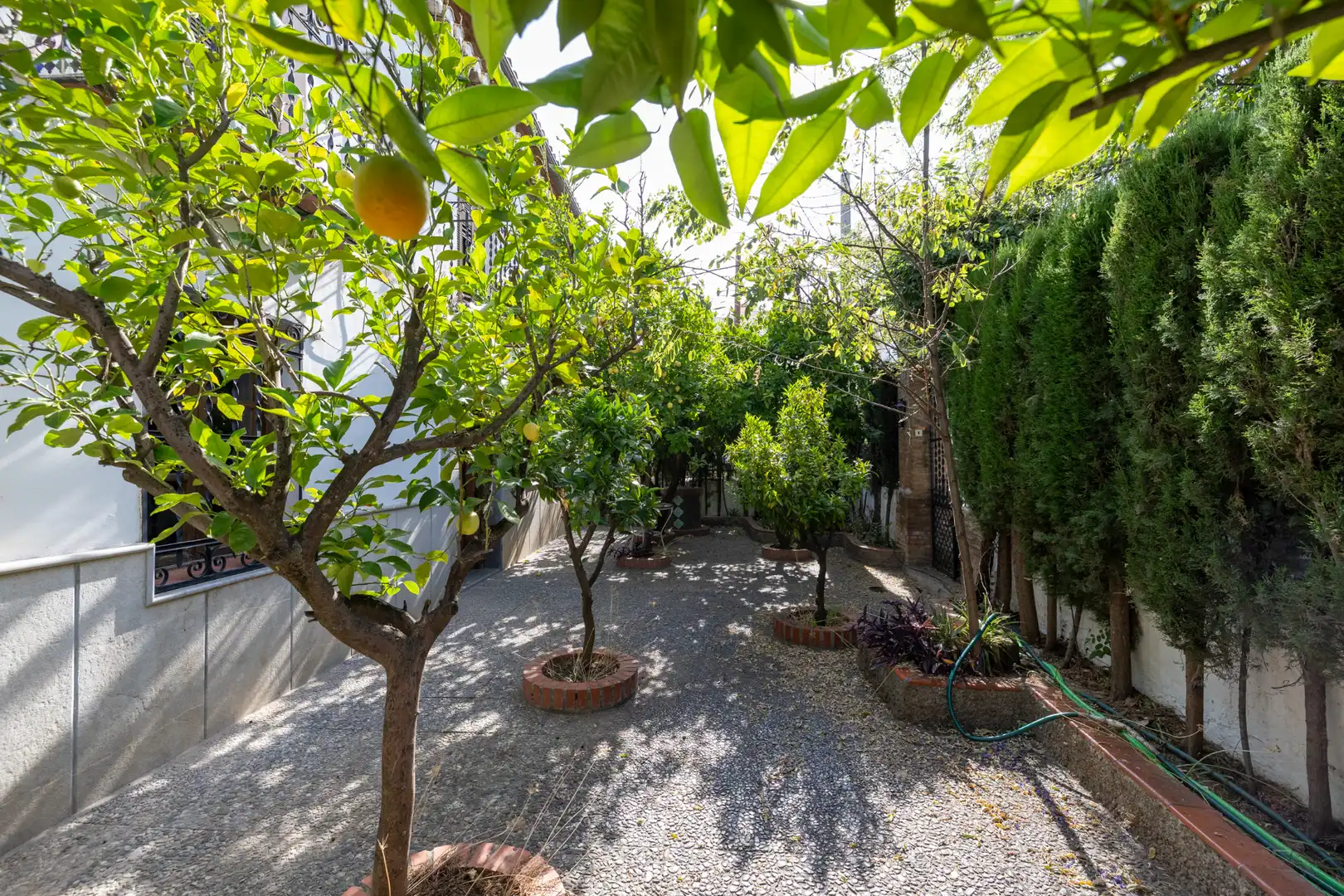 Jardí de Casa o xalet en venda en Ogíjares amb Calefacció, Jardí privat i Piscina