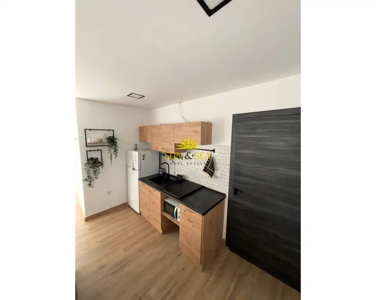 Cocina de Apartamento de alquiler en Murcia con Aire acondicionado, Calefacción y Amueblado