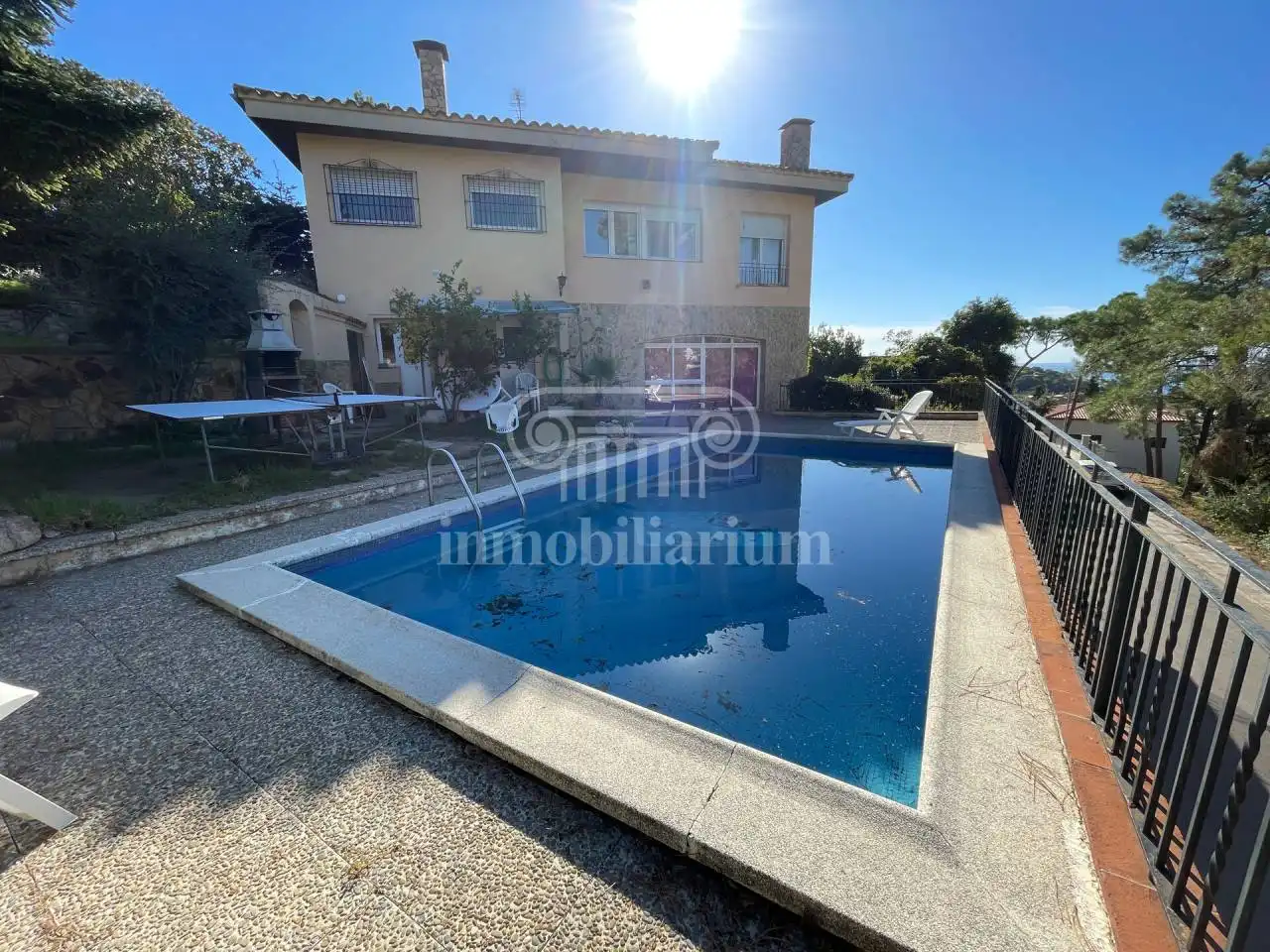 Piscina de Casa o xalet en venda en Lloret de Mar amb Calefacció, Jardí privat i Terrassa