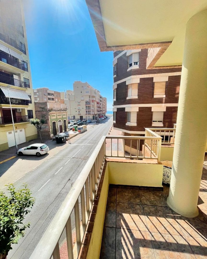Exterior view of Flat for sale in Burriana / Borriana  with Terrace and Balcony