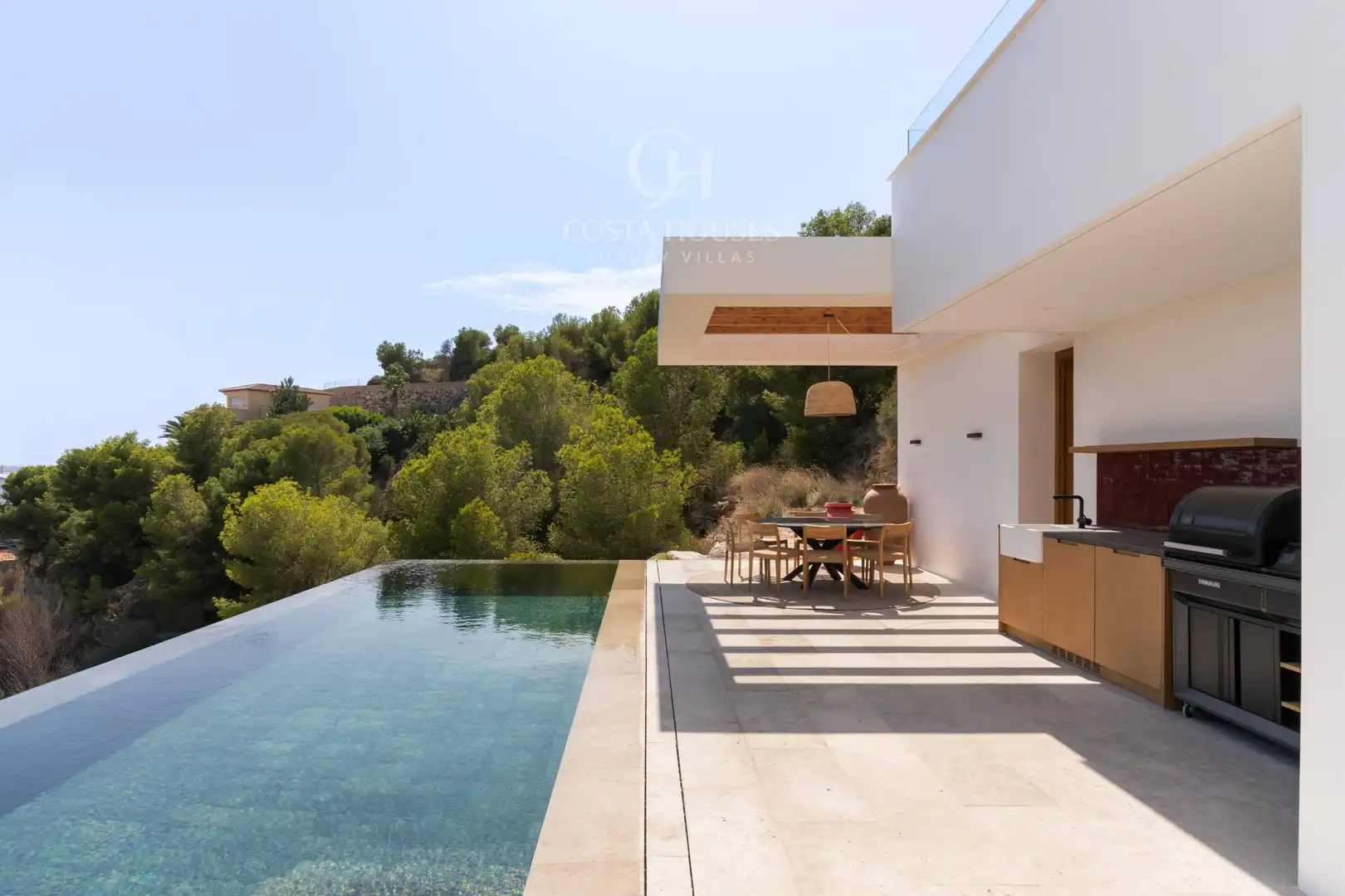 Terrace of Houses for sale in Jávea / Xàbia  with Air Conditioner, Private garden and Terrace