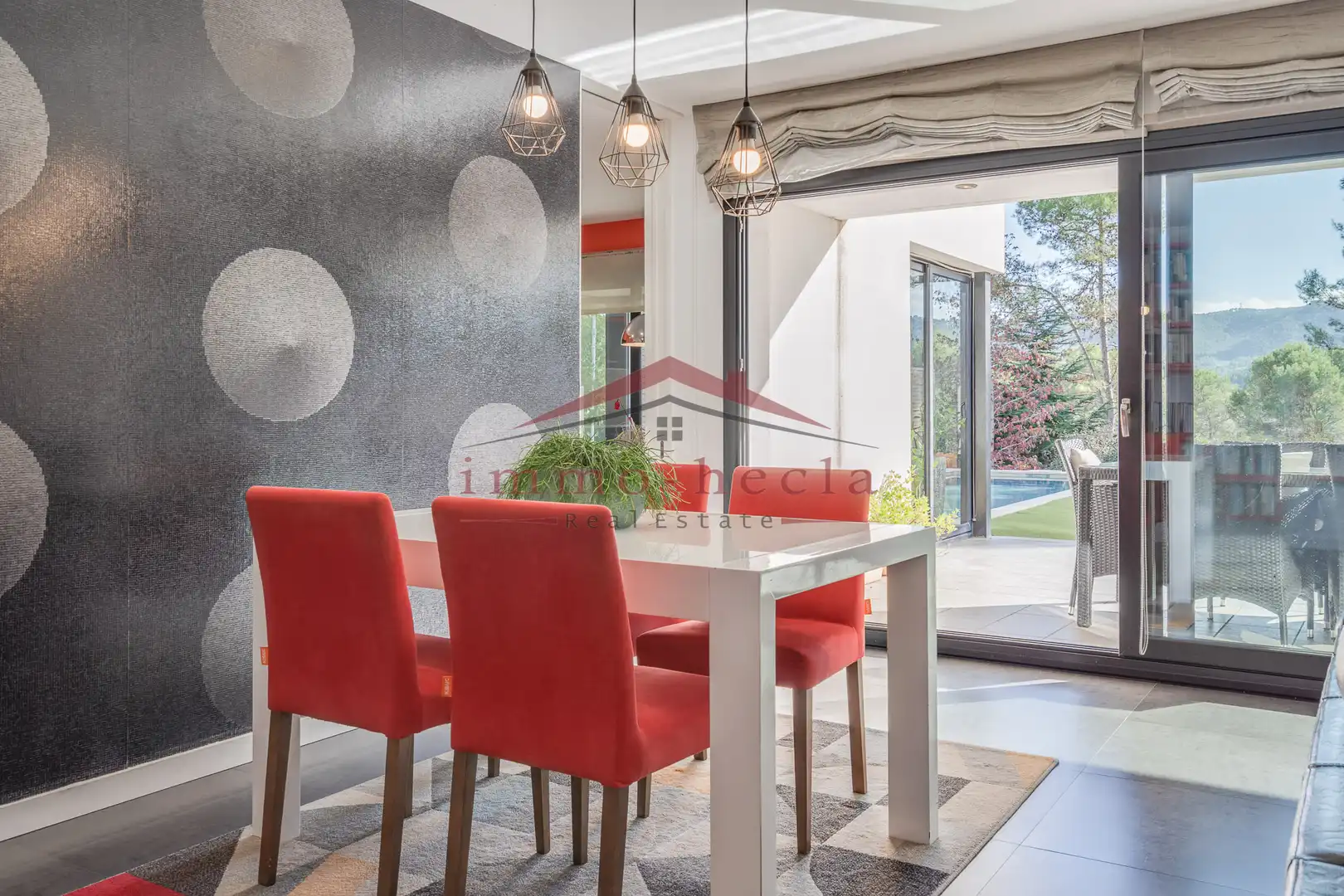 Comedor de Casa o chalet en venta en Santa Margarida de Montbui con Calefacción, Jardín privado y Terraza