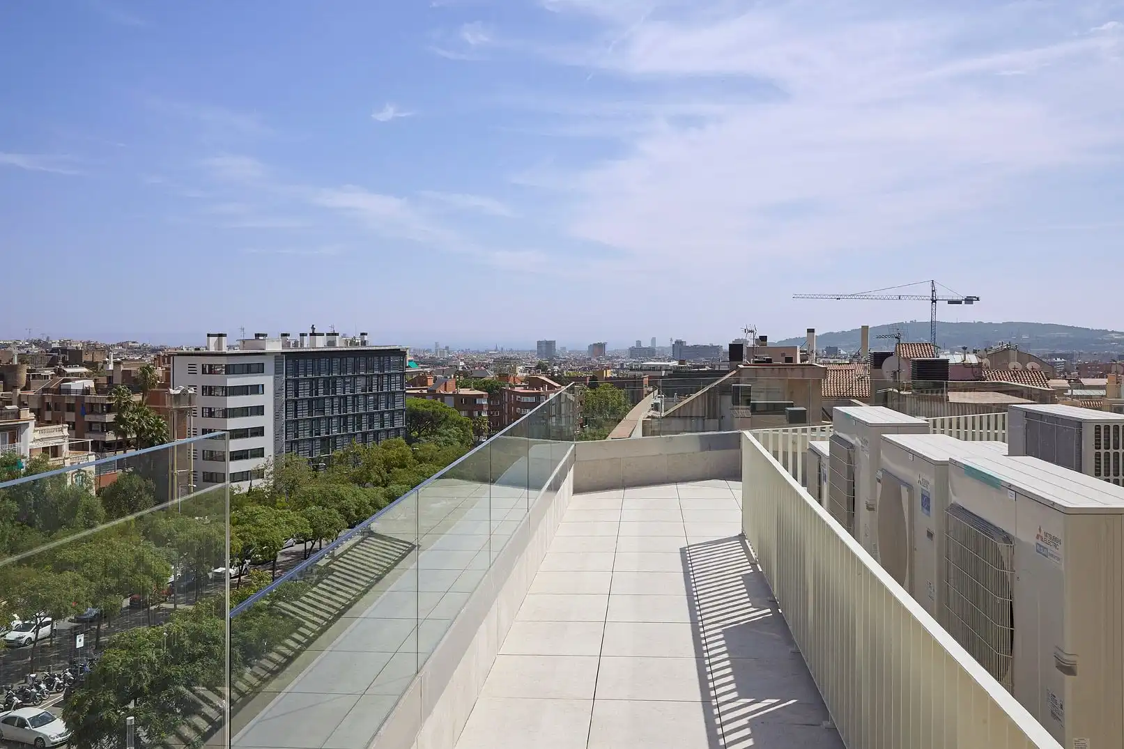 Terrassa de Pis de lloguer en Barcelona amb Aire condicionat, Calefacció i Jardí privat