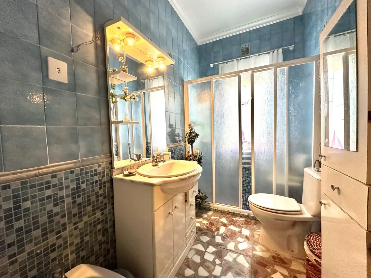 Badezimmer von Country house zum Verkauf in Lorca mit Klimaanlage und Privatgarten