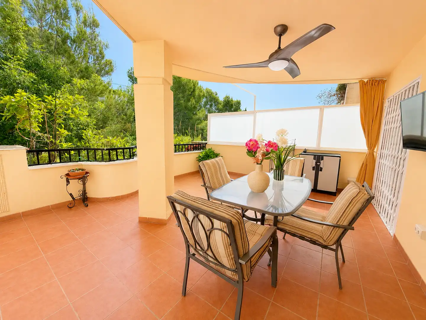 Terrace of Apartments for rent in Altea  with Air Conditioner, Heating and Terrace