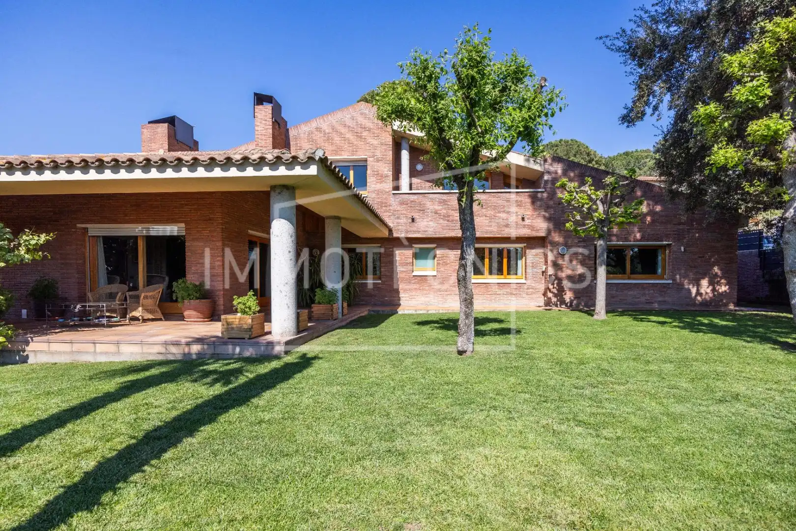 Vista exterior de Casa o chalet en venta en Lliçà de Vall con Aire acondicionado, Jardín privado y Terraza
