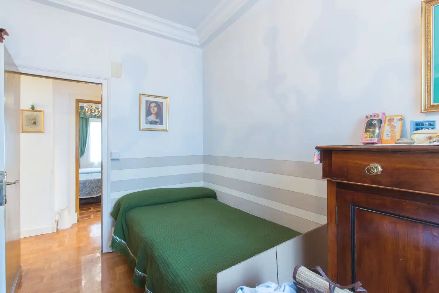 Bedroom of Flat for sale in  Pamplona / Iruña  with Heating and Balcony