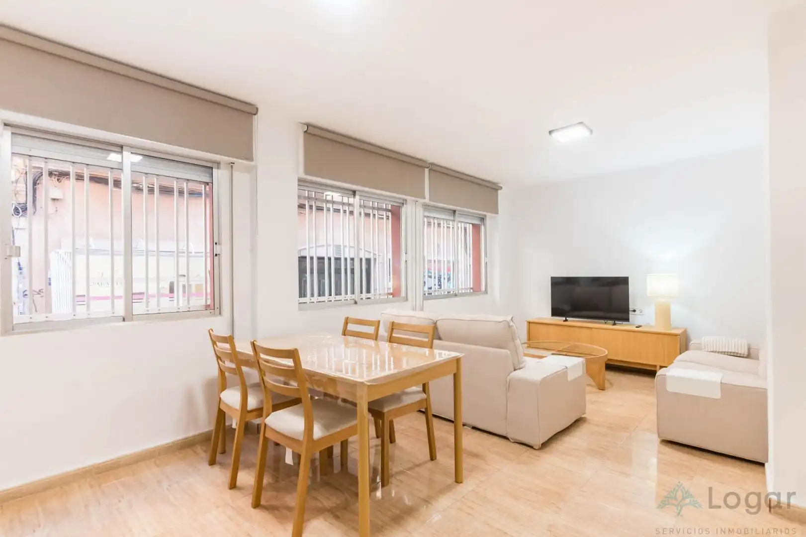 Living room of Flat for share in Norte