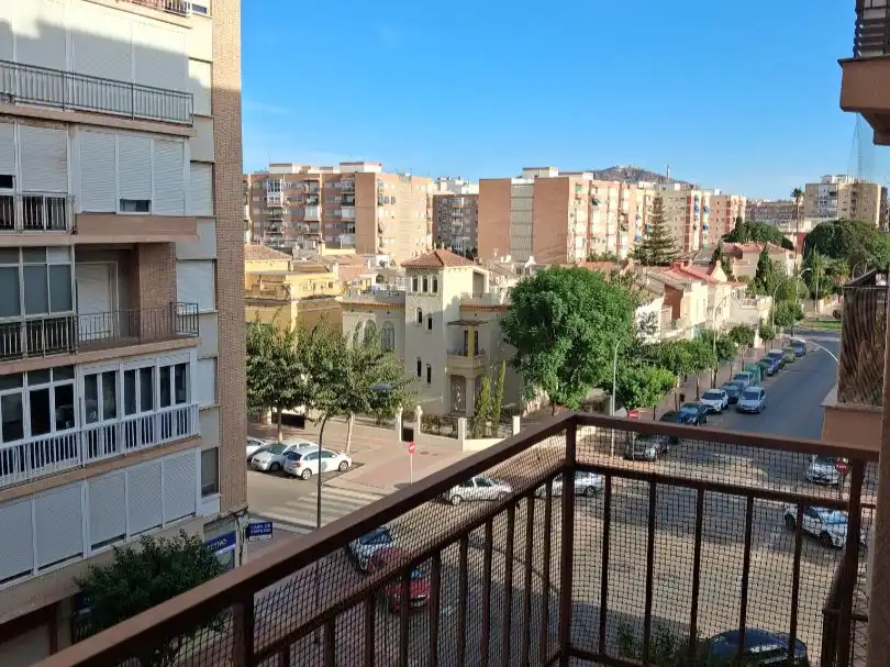 Außenansicht von Wohnung zur Miete in Cartagena mit Klimaanlage, Terrasse und Balkon