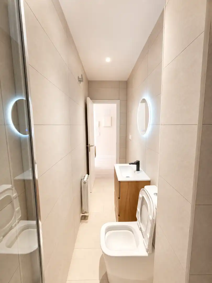Bathroom of Flat for sale in  Logroño  with Heating, Parquet flooring and Terrace