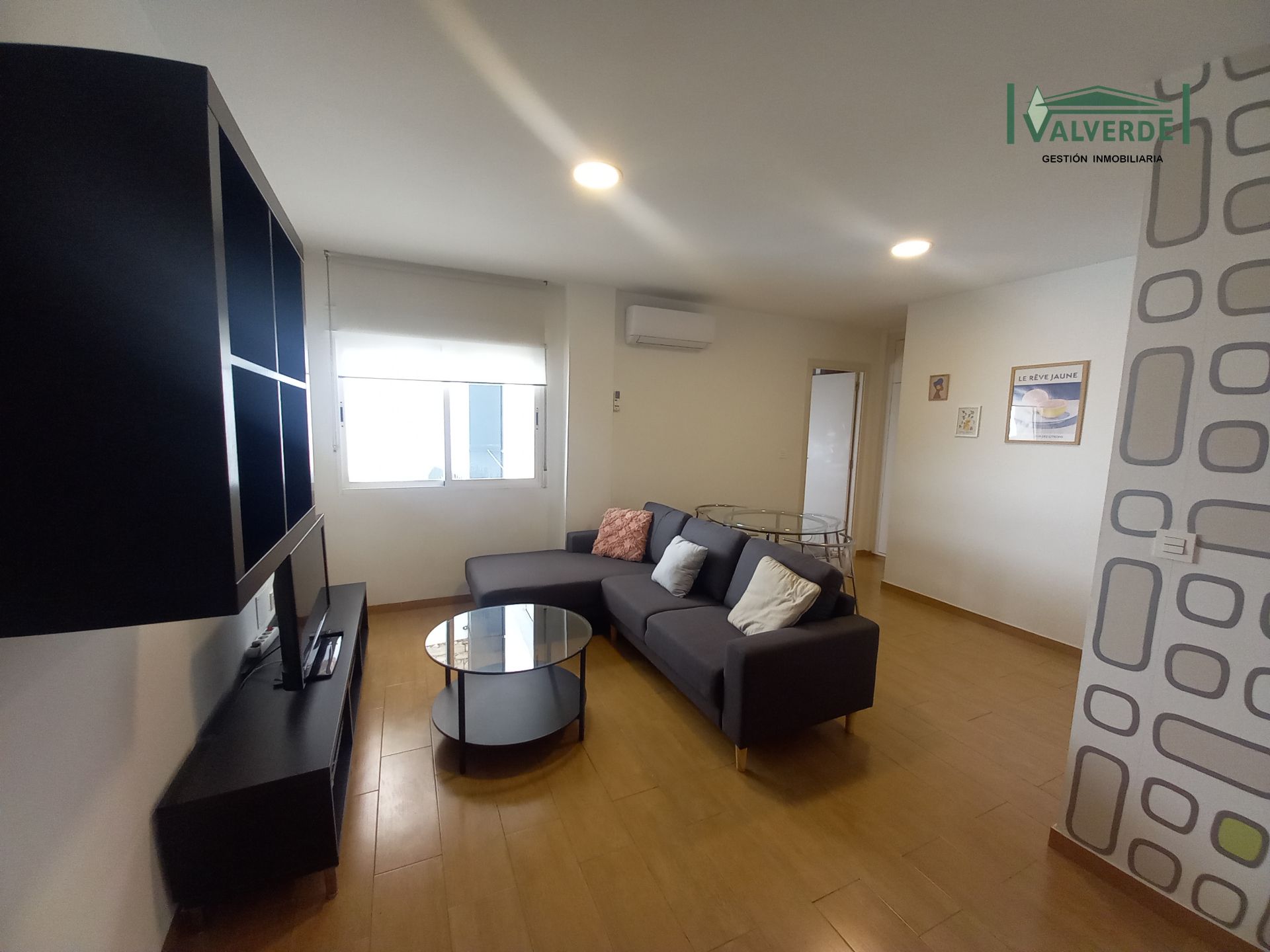 Living room of Apartment to rent in  Granada Capital  with Air Conditioner, Heating and Furnished