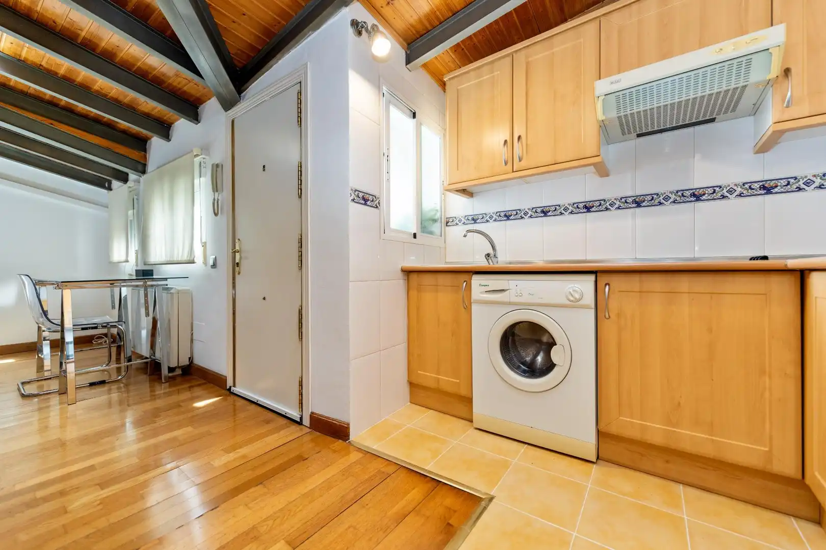 Kitchen of Study for rent in Madrid  with Air Conditioner, Heating and Furnished