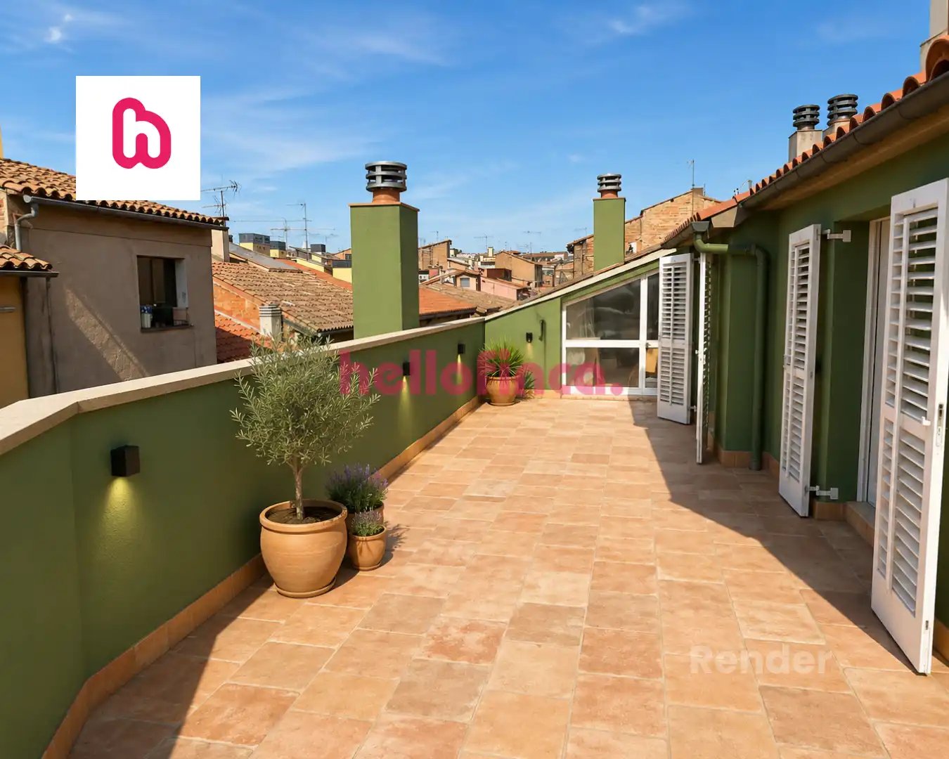 Duplex with terrace for sale in Centre