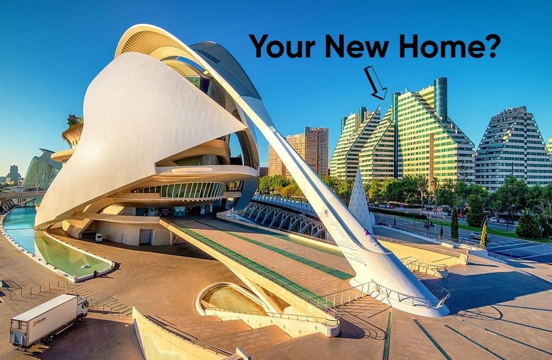 Vista exterior de Apartament en venda en  Valencia Capital amb Jardí privat, Terrassa i Balcó