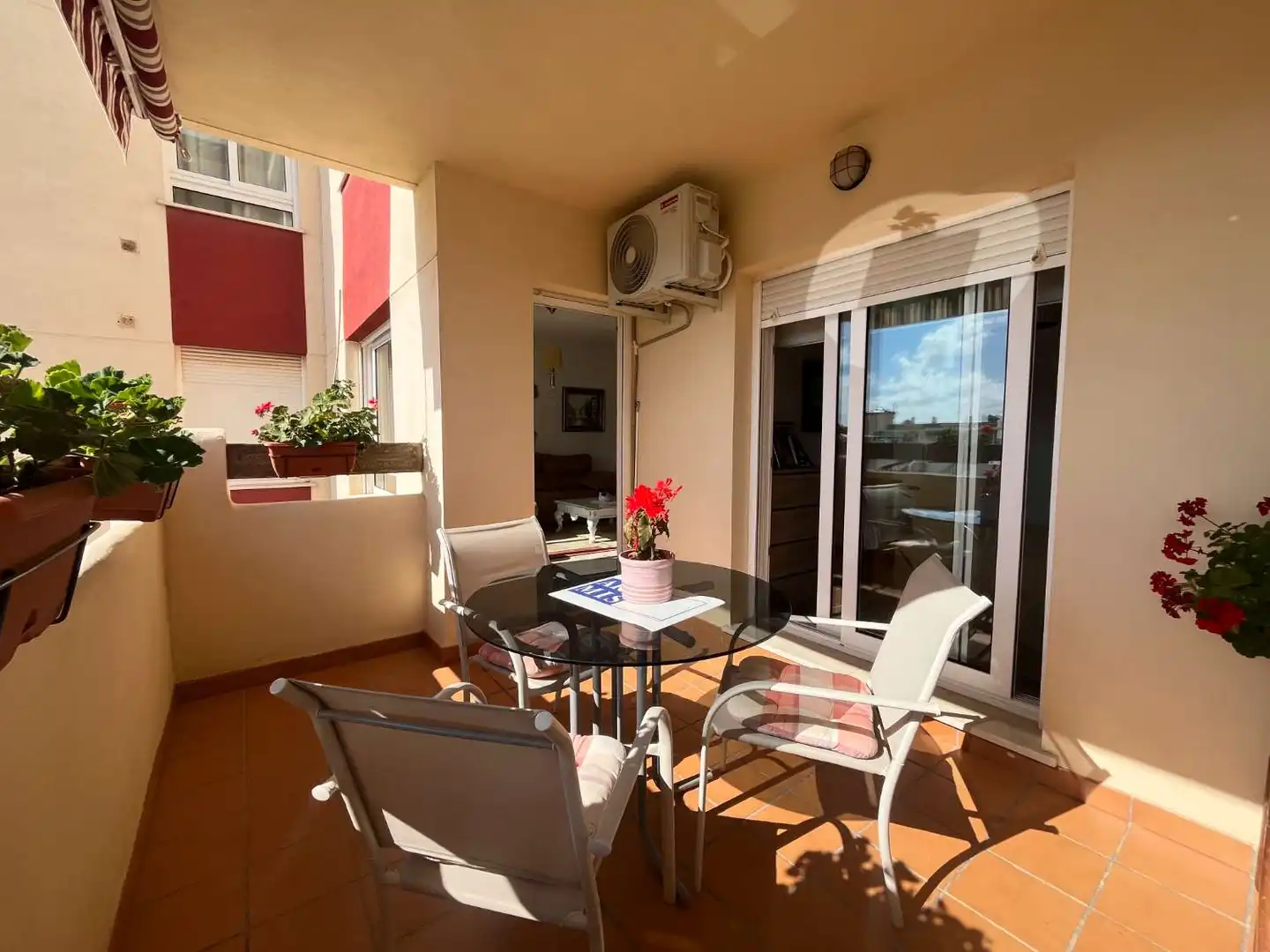 Terrasse von Wohnungen zum Verkauf in Orihuela mit Klimaanlage, Terrasse und Schwimmbad