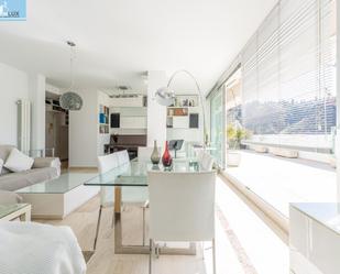 Dining room of Attic for sale in  Granada Capital  with Heating, Parquet flooring and Terrace