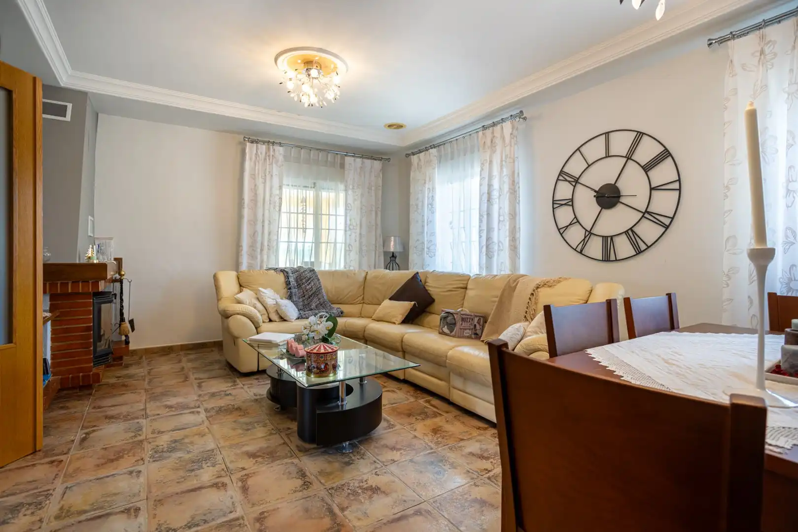 Sala de estar de Casa o chalet en venta en Elche / Elx con Piscina