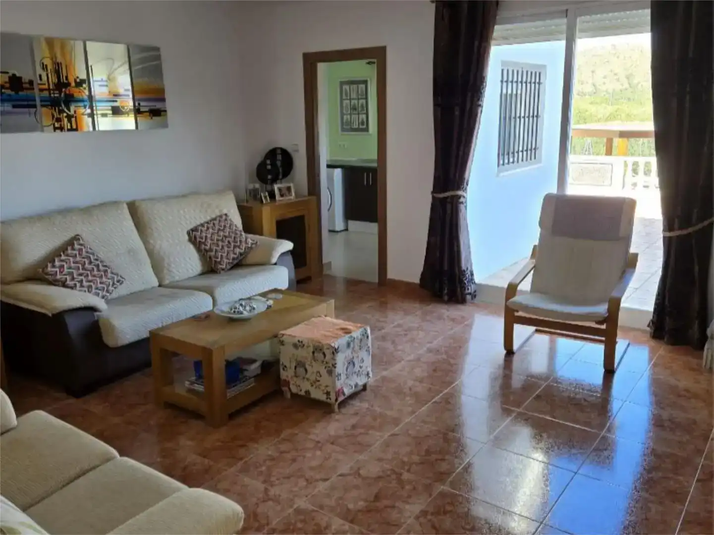 Sala d'estar de Pis en venda en Calasparra amb Aire condicionat, Jardí privat i Traster