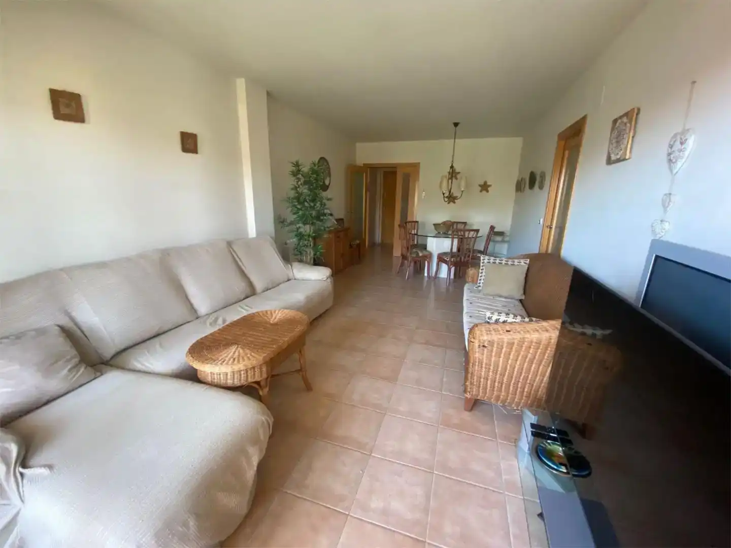 Sala de estar de Piso en venta en Calonge i Sant Antoni con Terraza
