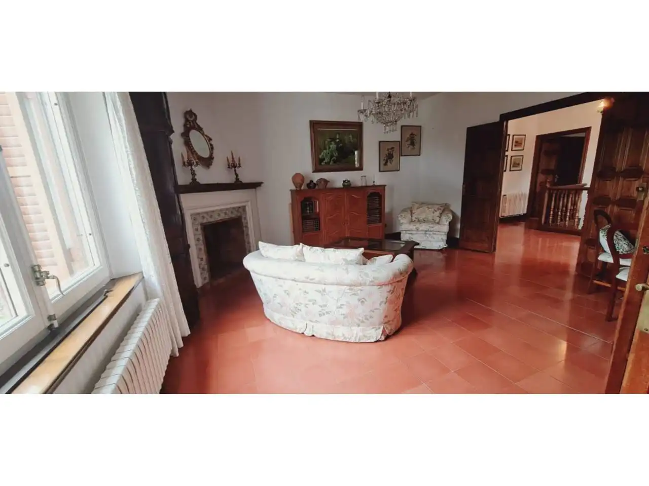 Sala de estar de Casa o chalet en venta en Les Franqueses del Vallès con Calefacción, Jardín privado y Terraza