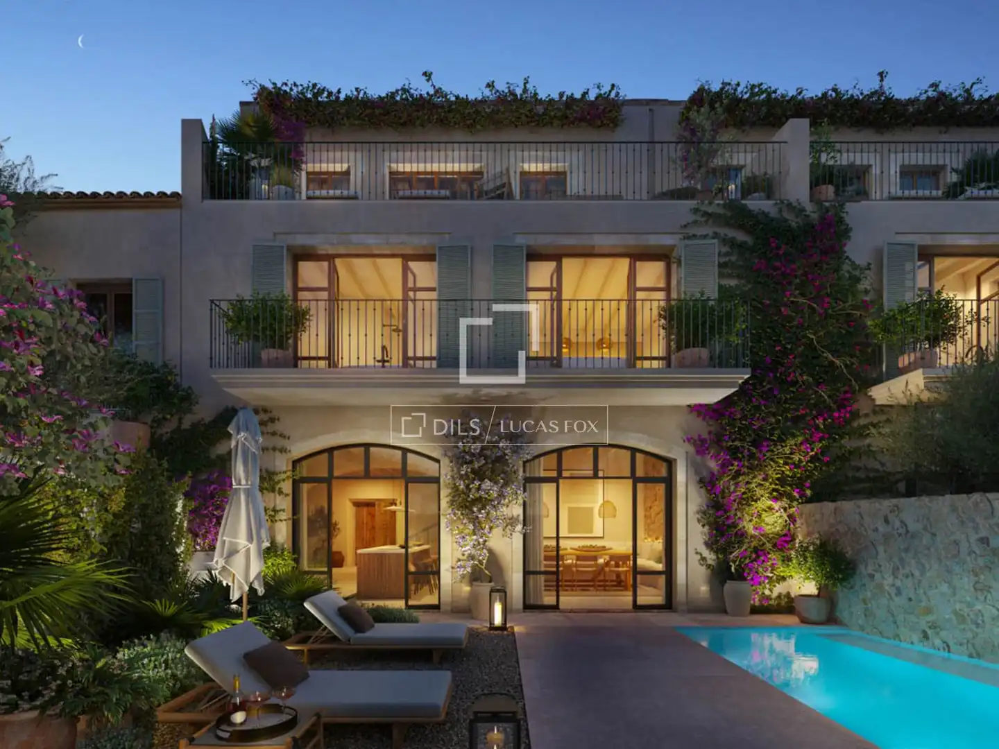 Terraza de Casa o chalet en venta en Santa María del Camí con Aire acondicionado, Calefacción y Jardín privado