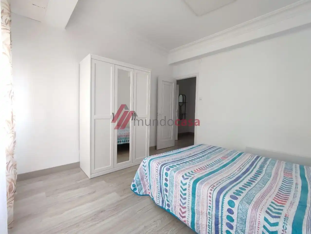 Bedroom of Flat for rent in Ferrol  with Heating and Furnished