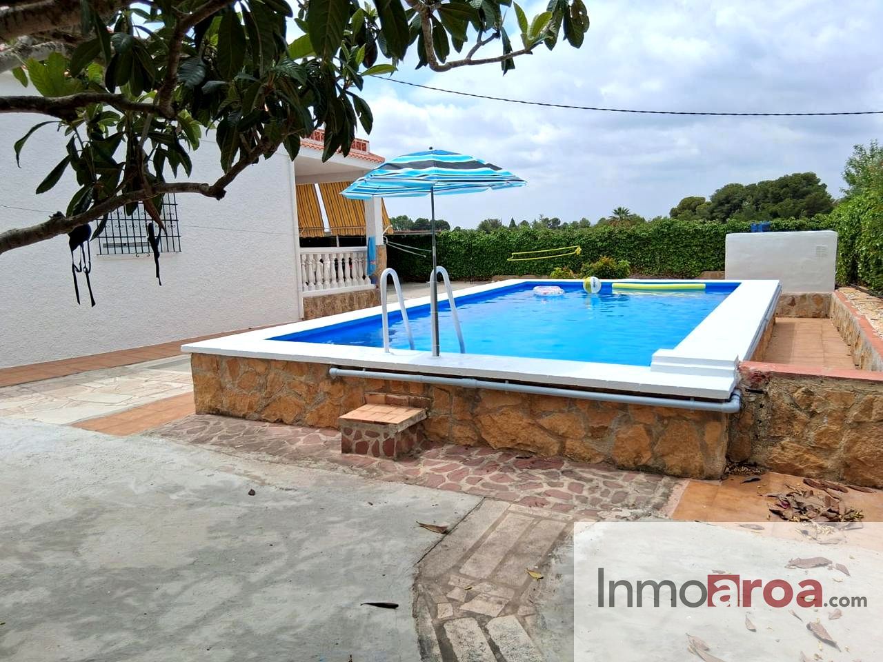 Swimming pool of House or chalet for sale in Náquera  with Air Conditioner, Private garden and Terrace