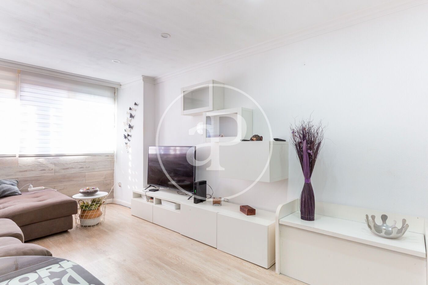 Living room of Flat for sale in  Valencia Capital  with Air Conditioner and Heating