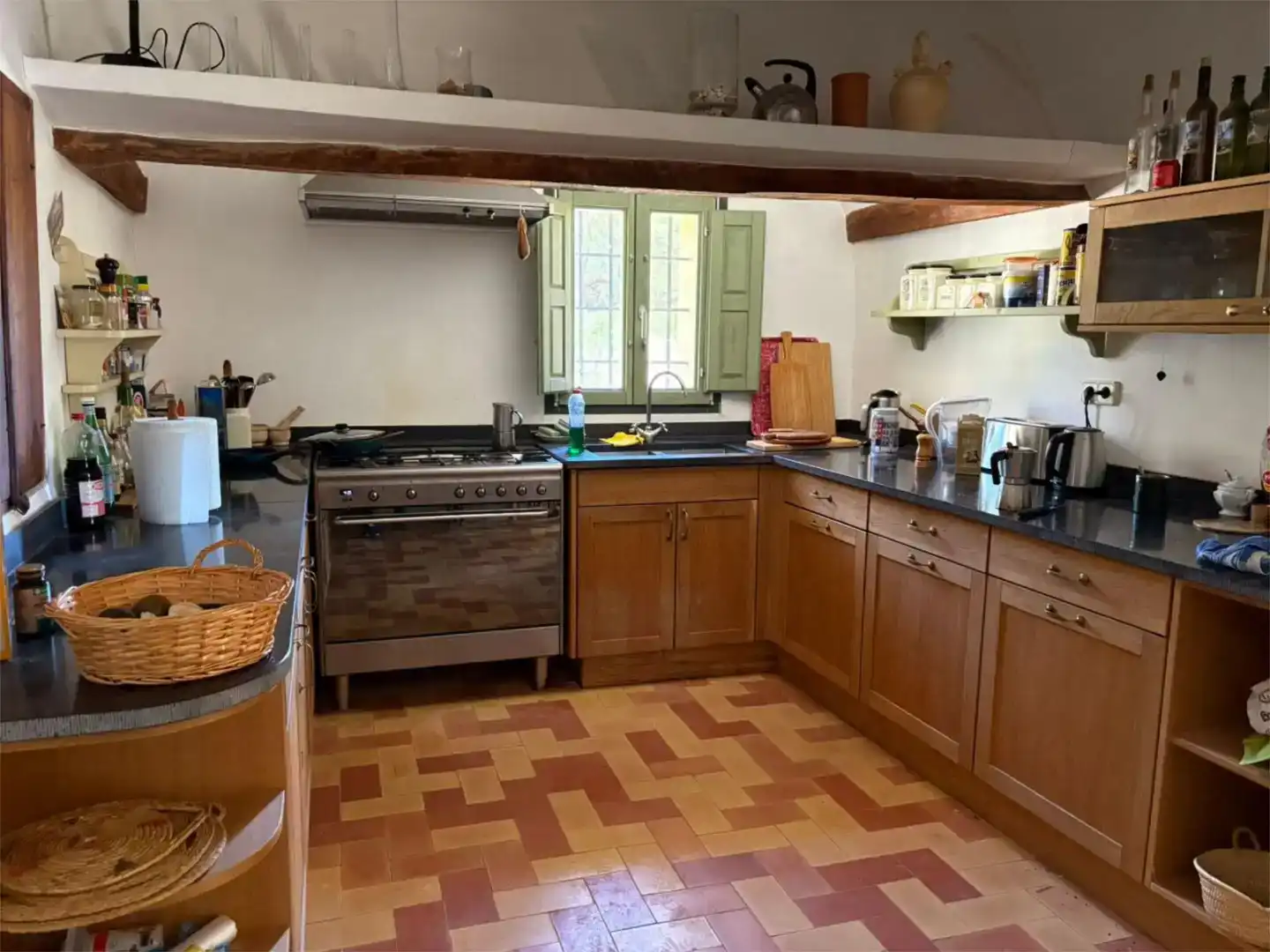 Cuina de Finca rústica en venda en Jijona / Xixona amb Piscina i Balcó