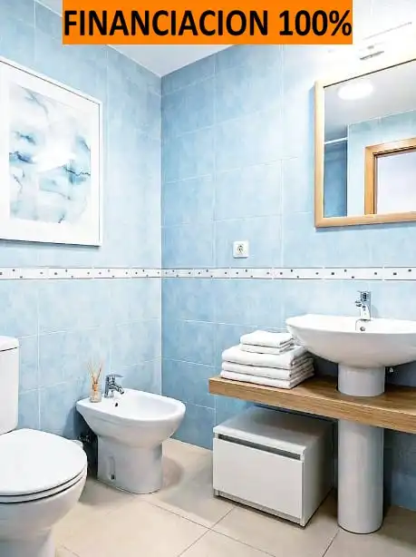 Badezimmer von Wohnung zum Verkauf in Borja mit Klimaanlage, Heizung und Terrasse