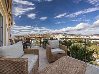 Terrassa de Apartament en venda en Mijas amb Jardí privat i Piscina