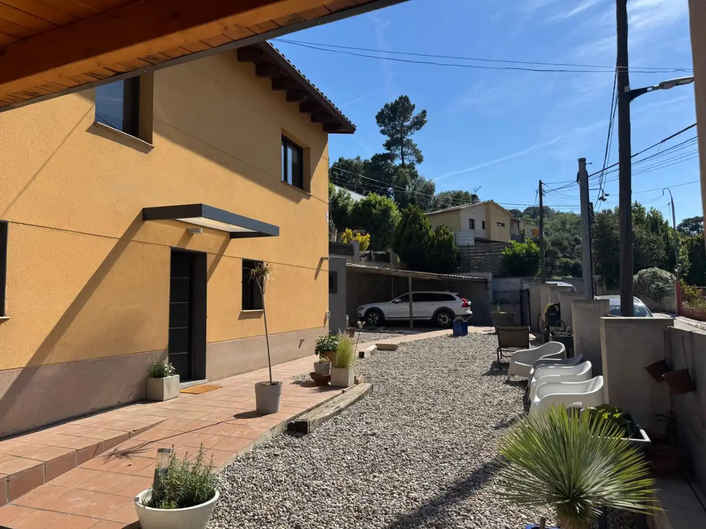 Vista exterior de Casa o xalet en venda en Vallgorguina amb Aire condicionat, Calefacció i Traster
