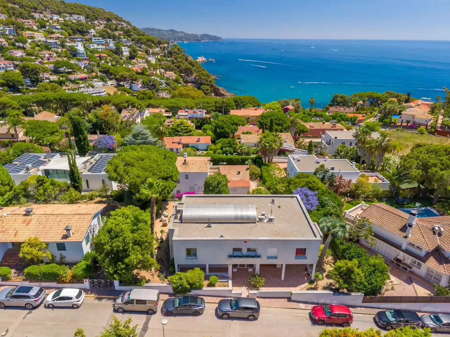 Vista exterior de Casa o chalet de alquiler en Blanes con Aire acondicionado, Calefacción y Jardín privado