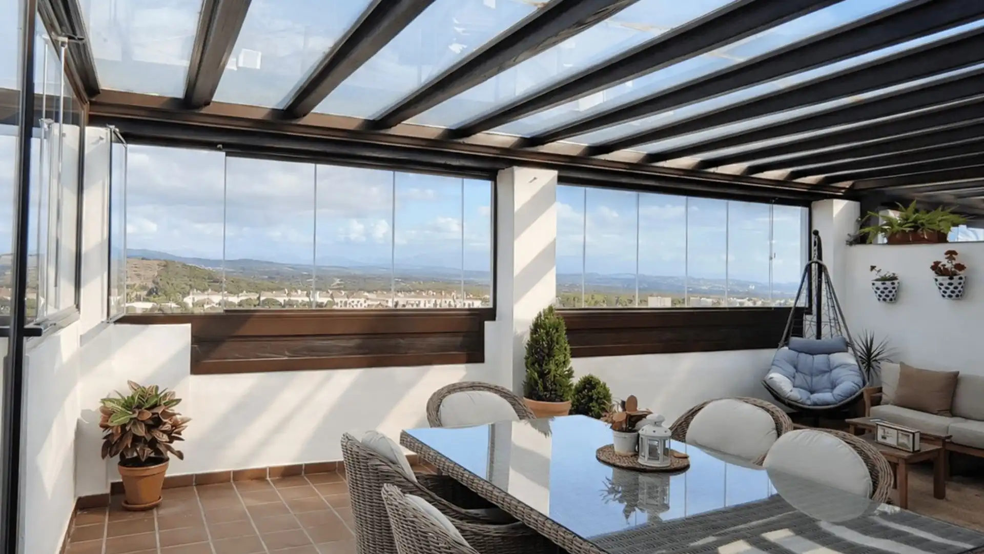 Terrace of Attic for rent in La Alcaidesa  with Air Conditioner, Terrace and Storage room